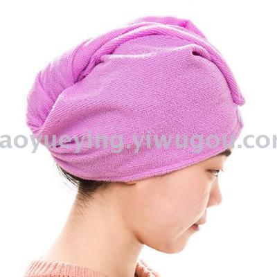 Fiber Dry hair cap 7 times times super Absorbent water free toiletries dry hair towel