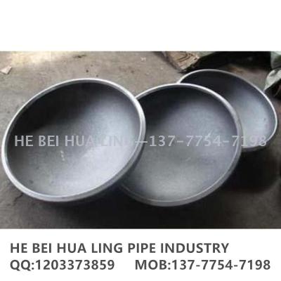 Professional export carbon steel welding pipe cap gb/us/Japan standard welding head pipe cap