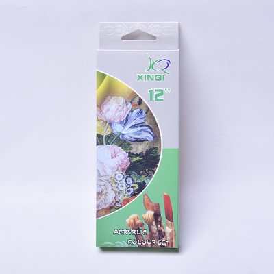 Xinqi painting material 12 colors 9ML acrylic pigment pigment