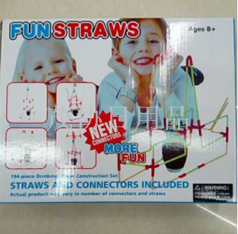 crazy straw selling well all over the world diy any combination american diy straw advertising gift suit