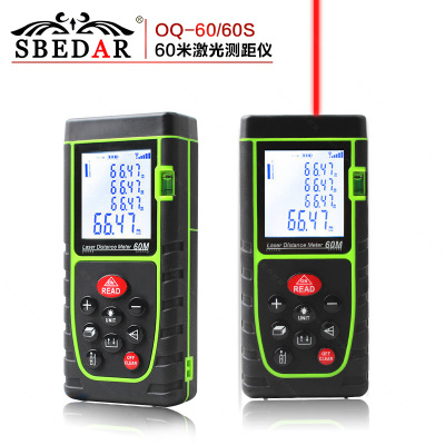 qq-60-60m with screen display precision laser range finder