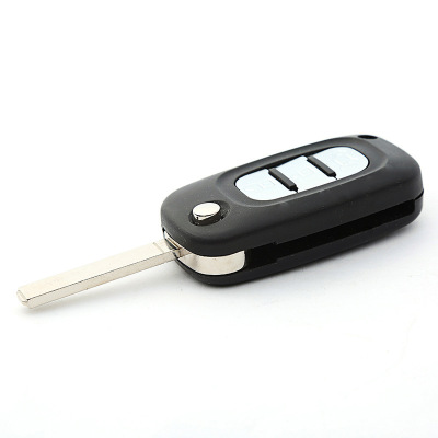 Car Key Fold-over Key Remote Control Replacement Key Shell for Renault Remote Control