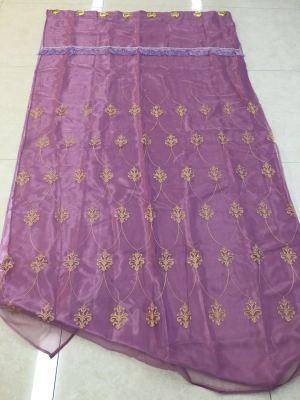 Foreign trade African curtains somalia embroidered double curtain cloth