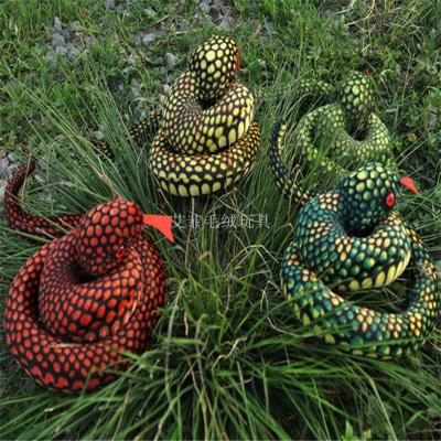 Simulated the snake pranks creative props gifts plush toys