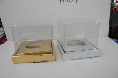 Cake transparent packaging boxes, plastic packaging boxes, and transparent packaging boxes
