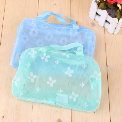 Yaqing household new transparent storage bag shopping bag