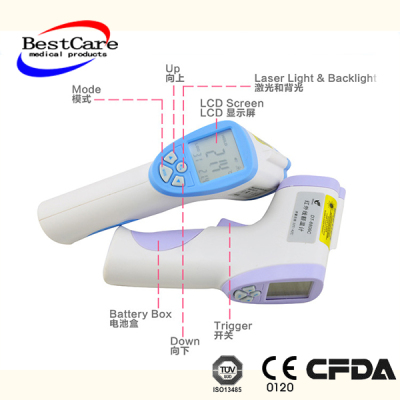 Baby non-contact digital thermometer temperature gun infrared thermometer spot
