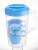 Factory direct flower graphic plastic cold water bottle combination