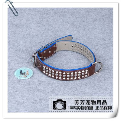 Factory direct sale of large and medium-sized dog point nail anti-bite collar pet dog collar