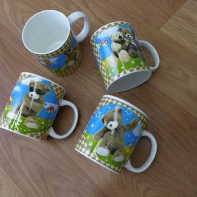 Ceramic cup, cup, cartoon cup, gift cup, animal cup