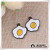Cartoon egg decoration accessories Cartoon pendant zinc alloy accessories