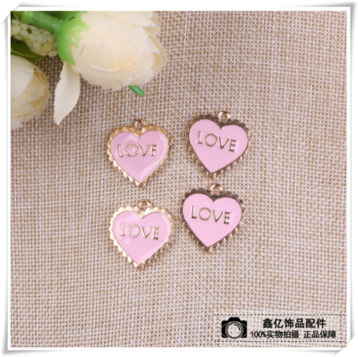 Pink love high-end gifts creative manufacturers direct love crafts pendant