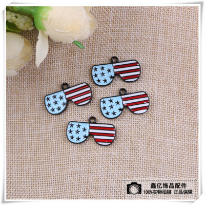 Glasses creative Glasses American zinc alloy accessories high quality alloy pendant accessories accessories