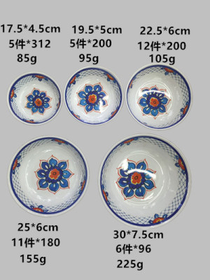 Miamine decal bowl a large number of stock spot spread hot style