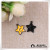 Star exquisite jewelry creative manufacturers direct yellow smiley face Star zinc alloy accessories accessories