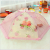 Korean Style Printed Dining Table Folding Vegetable Cover Anti Fly Table Cover Lace round Food Cover Vegetable Cover