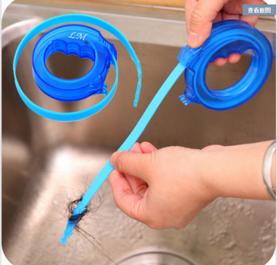 Retractable Sewer Hair Hair Cleaner Sink Anti-Blocking Cleaning Hook Toilet Dredger
