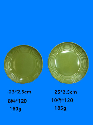 We offer a large quantity discount on various plates and bowls