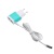 2A Candy with Line Fast Smart Double USB Mobile Phone Charger Power Adapter Charging Plug