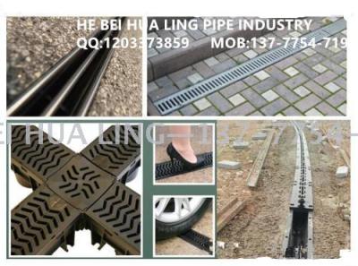 Professional outlet linear drain slot tapping stainless steel trench cover finished drain. Tapping