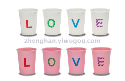 4 loaded plastic cup advertising cup travel cup picnic cup