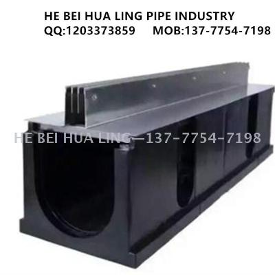 Manufacturer's spot supply finished product drainage hd-pe linear plastic drainage