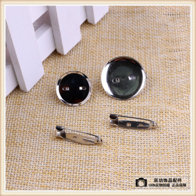 Circular needle buckle sticker needle buckle accessories manufacturers direct alloy jewelry accessories