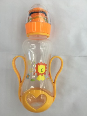 Large love lotus base with a rattle cover of PP240ML bottle.