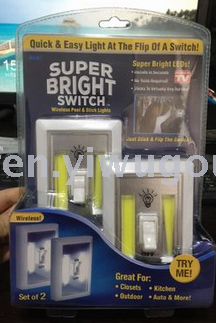 Super bright light switch cabinet light