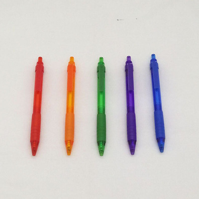 CY-9618 Transparent color pen jigging office stationery advertising ball-point pen printing LOGO