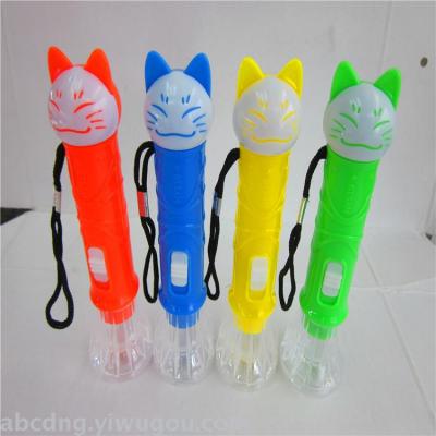 led small flashlight Lucky Cat Lanyard for easy portable electronic factory outlets