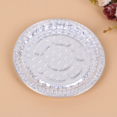 Milan daily aluminum disposable foil cake box high-end tin foil plate box