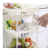 Circular combination kitchen toilet set bathroom floor type plastic storage rack