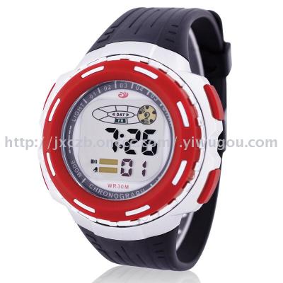 The new LED luminous student sports electronic watch