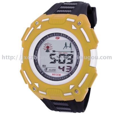 Outdoor mountaineering diving student luminous electronic watch