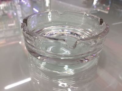 Household Glass Mini Transparent Marlboro Ashtray