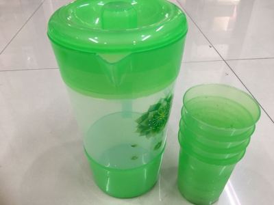 Plastic Kettle with Cup