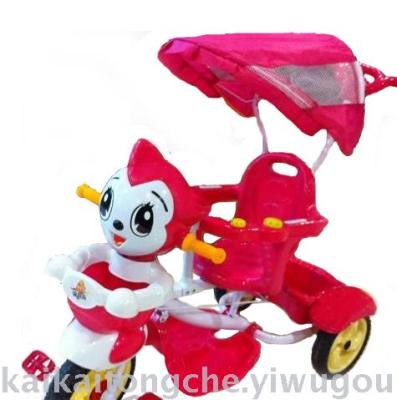 Double elephant baby tricycle bicycle design configuration lighting