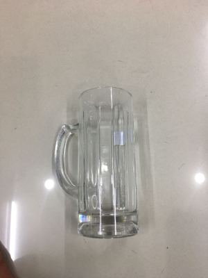 Large Glass Beer Steins Glass Cup with Handle Household Cups Water Cup Tea Cup