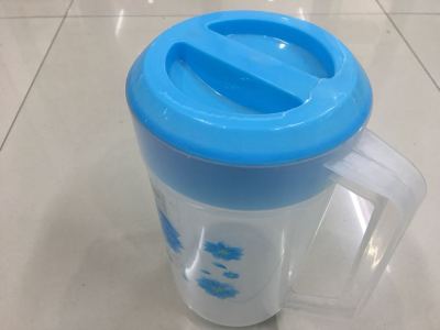 Plastic Kettle without Cup [Can Contain Boiling Water Tasteless] Home Use Set Water Pitcher Plastic Heat Resistant Cold Water Jug