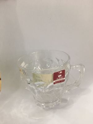 High Quality Glass with Handle Glass Cup Household Cups Coffee Cup Water Cup Tea Cup