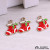 Checking accessories alloy dripping oil, lovely Christmas stocking pendant pendant hanging ornaments