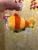 Plush pendant fish colorful doll express claw machine doll, wedding