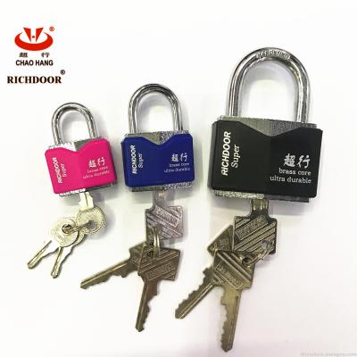 [super lock industry] super padlock diamond coated copper core lock