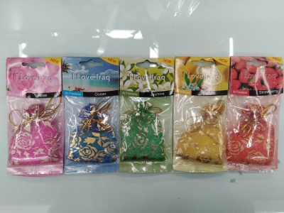 Sachets are available in multiple colors