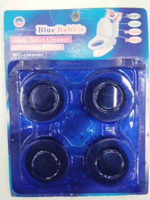 4 PCS blue bubble