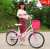 The princess bike girl's bicycle is 18 inches, 20 inches and 22 inches.