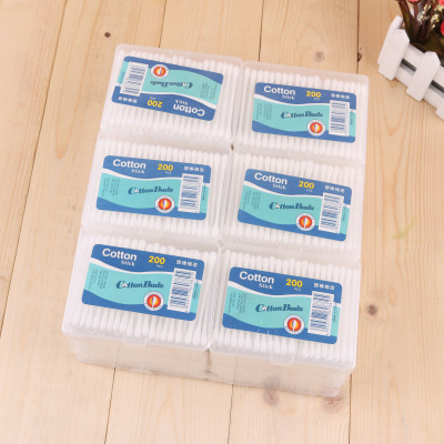 Disposable cotton swab cotton sticks cotton bud  and cotton swab for easy