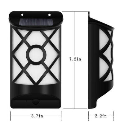 Solar outdoor wall lamp outdoor 66led flame torch torch torch light