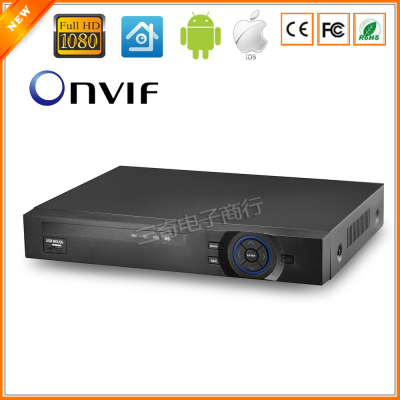 Surveillance H.264 PoE NVR 8Channel For 3MP FULL HD 1080P IP Camera PoE 8CH PoE NVR 1080P 48V 802.3af ONVIF 2.0 WIfi 3G